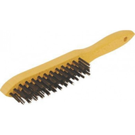 BROSSE METALLIQUE A MANCHE 4 RGS ACIER BROSSE METALLIQUE A MANCHE 4 RGS ACIER